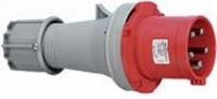 Enzo CEE 4P/63A/400V stekker rood - 6315167 - thumbnail