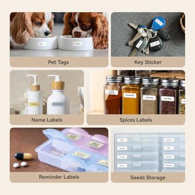 NIIMBOT A2A08311501 Wit 95 stuk(s) Naametiketten, Prijslabels