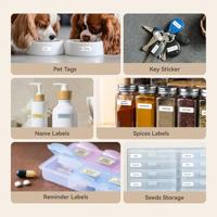 NIIMBOT A2A08311501 Wit 95 stuk(s) Naametiketten, Prijslabels - thumbnail