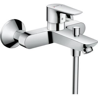 Hansgrohe Talis E badkraan met omstel en koppelingen chroom 71740000 Hansgrohe Talis E badkraan met omstel en koppelingen chroom 71740000