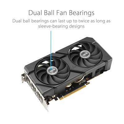 Videokaart Asus RX7600-O8G-EVO AMD Radeon RX 7600 8 GB GDDR6
