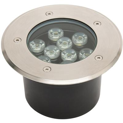 Inbouw LED Grondspot RVS - 9W - IP67 Waterdicht - 4000K Natuurlijk Wit