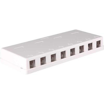 DeLOCK Keystone Surface Mounted Box 8 Port behuizing