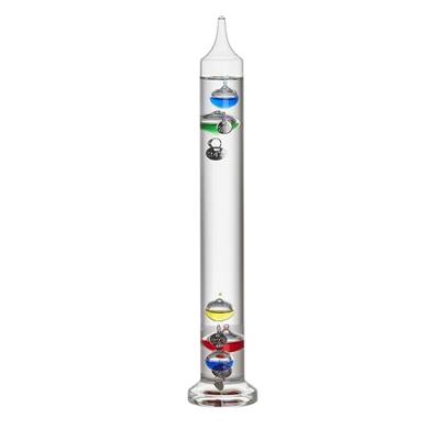TFA Dostmann Flüssigkeitsthermometer GALILEO GALILEI 18.1018.01.54 Thermometer Transparant TFA Dostmann Flüssigkeitsthermometer GALILEO GALILEI 18.1018.01.54 Thermometer Transparant
