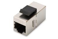Digitus RJ45 Netwerk Adapter CAT 5, CAT 5e, CAT 6 [1x RJ45-bus - 1x RJ45-bus] Grijs - thumbnail