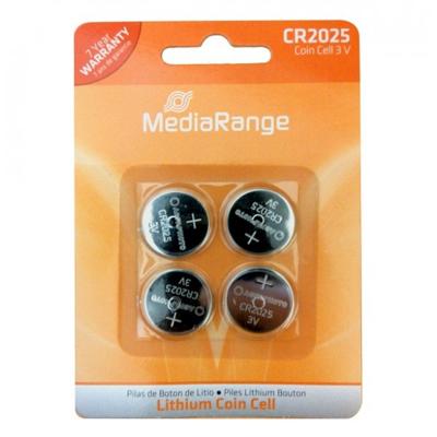MediaRange MRBAT131 (/Knoophoekbatterijen) CR2025 Lithium