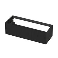 INK - Onderkast 1L Gelakt Gefreesd Tbv Greep - 1200x450x350 Mm - Mat Zwart - thumbnail