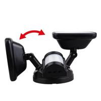 Maclean LED-wandlamp, met PIR-sensor, 20 W, 1500 lm, IP65, neutraal wit 4000 K, zwart, MCE524 B - thumbnail