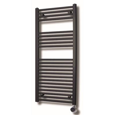 Elektrische Design Radiator Sanicare Plug En Play 111,8 x 60 cm Inox Look Thermostaat Zwart 730 Watt Sanicare Elektrische Design Radiator Sanicare Plug En Play 111,8 x 60 cm Inox Look Thermostaat Zwart 730 Watt Sanicare