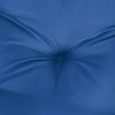 Palletkussens 3 st stof blauw