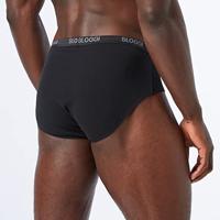 Basic Midi - Heren heup slip - XL - Zwart - Onderbroek heren heren - Ondergoed heren heren - XL - Onderbroek heren - Ondergoed heren - thumbnail