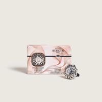 Maison Berger Paris autoparfum set coralie silver lady flower - thumbnail