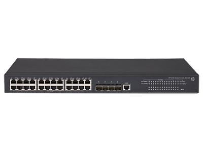 HP Switch 1000Mbit, 24xTP 4xSFP? Sleuf (1/10GB), 5130-24G-4SFP Ei, Renew*