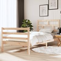 Bedframe massief hout 90x190 cm - thumbnail