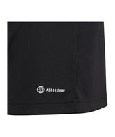 adidas Entrada 22 Polo Kids Zwart Wit - thumbnail