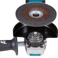 Makita DGA519Z Haakse accuslijper 125 mm Zonder accu, Zonder lader 18 V - thumbnail
