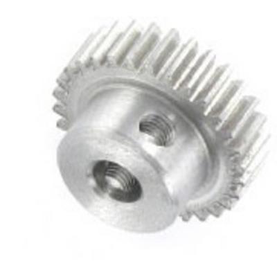 Reely Staal Recht tandwiel Soort module: 0.5 Boordiameter: 4 mm Aantal tanden: 30