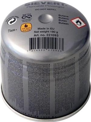 Sievert Gaspatroon Prikbus Butaan 350 ml - 221093 Sievert Gaspatroon Prikbus Butaan 350 ml - 221093