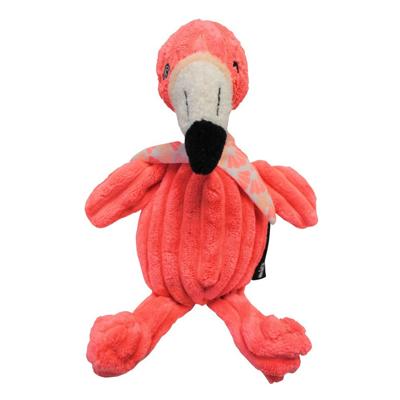 Les Deglingos knuffel flamingo roze 22 cm Les Deglingos knuffel flamingo roze 22 cm