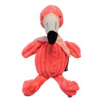 Les Deglingos knuffel flamingo roze 22 cm - thumbnail