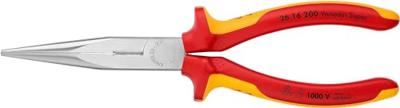 Knipex 26 16 200 Telefoontang Recht + Zijsnijder 200mm VDE