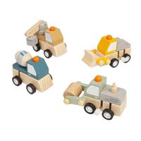 Bigjigs houten opwind vrachtwagen - thumbnail