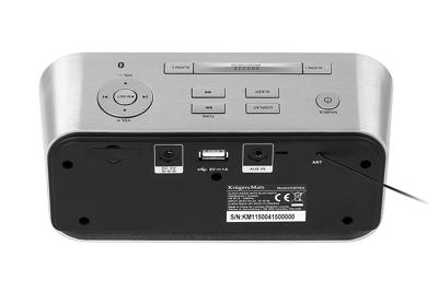 Kruger&Matz KM1150 FM Klok Radio met USB en Bluetooth Kruger&Matz KM1150 FM Klok Radio met USB en Bluetooth