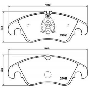 Remblokken set P85098