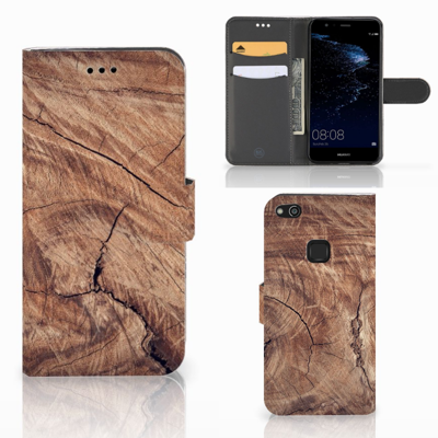 Huawei P10 Lite | Book Style Case | Tree Trunk