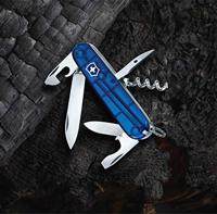 Victorinox Spartan 1.3603.T2 Zwitsers zakmes Aantal functies 12 Blauw (transparant) - thumbnail