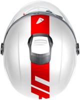 UFO PLAST jethelm "nixie helmet ufo nixie jet white/red gr. s - thumbnail