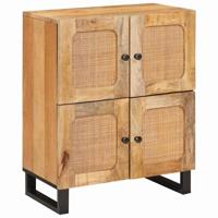 Dressoir met opslag Bruin 60 x 33,5 x 75 cm Massief Mango Hout - thumbnail