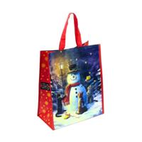Lisa Parker Kerstmis Katten & Sneewpop Duurzame Shopper Tas - thumbnail