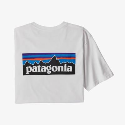 Patagonia P-6 Logo Responsibili-Tee T-shirt Heren white M