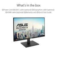 Asus Business VA27ACFSN LCD-monitor Energielabel F (A - G) 68.6 cm (27 inch) 2560 x 1440 Pixel 16:9 5 ms HDMI, Hoofdtelefoonaansluiting, DisplayPort, USB-A, - thumbnail