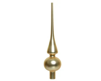 Decoris piek glas goud mat 6x26cm - thumbnail