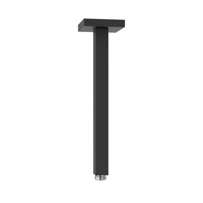 Douchearm Tres Exclusive | 29 cm | Plafond montage | Messing | Vierkant | Zwart mat