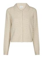 Neo Noir Emelie Knit Cardigan | Off-white - thumbnail