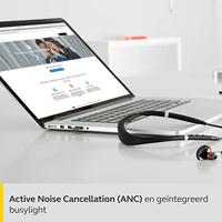 Jabra Evolve 75e UC Telefoonheadset Bluetooth Draadloos In Ear Zwart - thumbnail