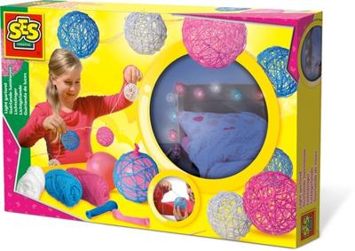 Ses maak je eigen lichtslinger met 8 witte led lampjes