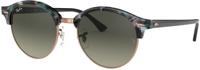 Ray-Ban CLUBROUND FLECK zonnebril Rond - thumbnail