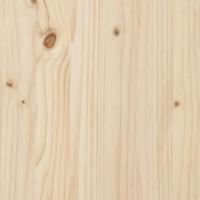 Bedframe met hoofdbord massief grenenhout 120x190 cm - thumbnail