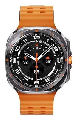 Samsung Galaxy Watch Ultra 3,81 cm (1.5") AMOLED 47 mm Digitaal 480 x 480 Pixels Touchscreen 4G Grijs, Titanium Wifi GPS