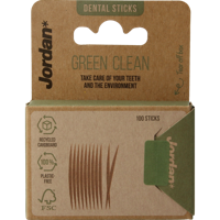 Green clean tandenstoker dun 100 Stuks - thumbnail