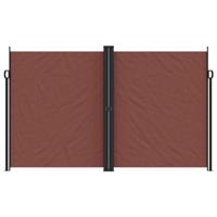VidaXL Windscherm uittrekbaar 200x600 cm bruin - thumbnail
