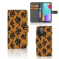 Telefoonhoesje | Met pasjeshouder | voor Samsung Galaxy A52 Snakes - thumbnail