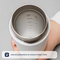 Babyflesbereiding - NUBY - RapidCool - Klaar in 2 min - Wit - thumbnail