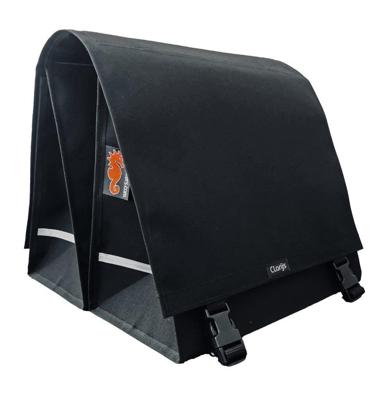 Clarijs tas dubbel xcelent xl zwart