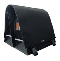 Clarijs tas dubbel xcelent xl zwart - thumbnail