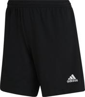 adidas Entrada 22 Voetbalbroekje Dames Zwart Wit - thumbnail